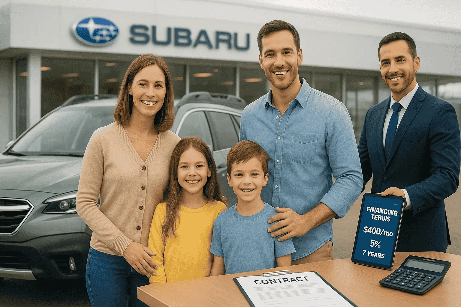 Subaru Motors Finance offering convenient auto financing solutions and loans