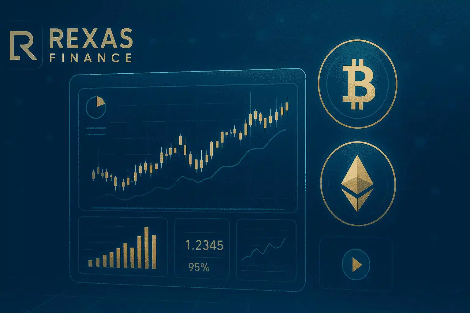 Rexas Finance Crypto platform showcasing investment opportunities and trends
