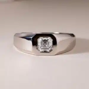 rose gold ring for him