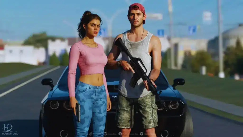 Rockstar Games GTA 6 Trailer 2 Vice City screenshot gameplay