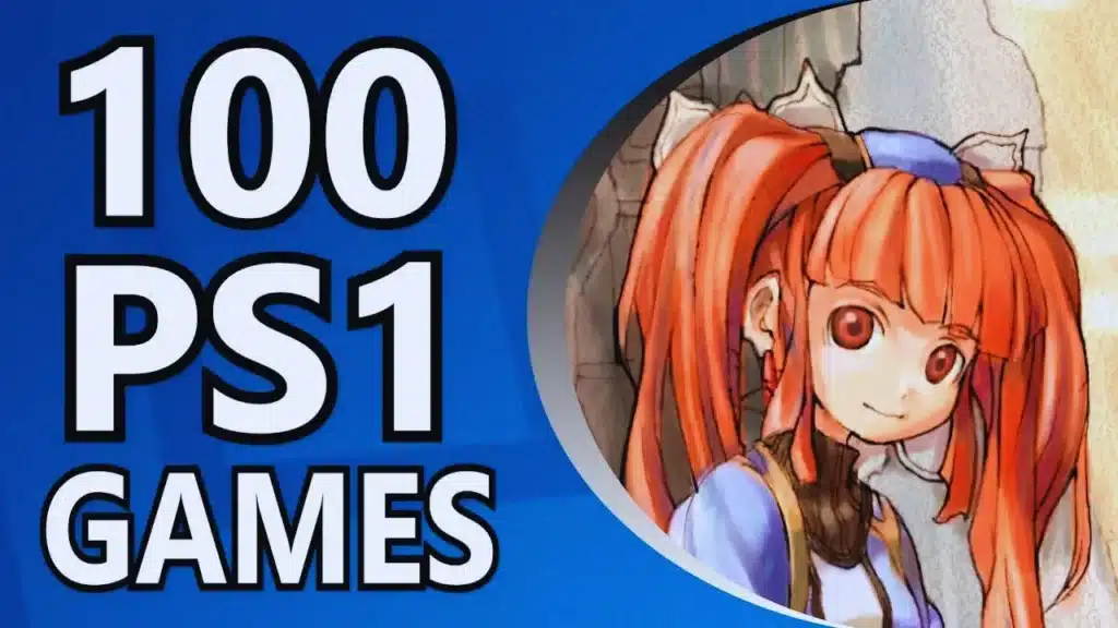 Top 100 PS1 games by Blooketg.com