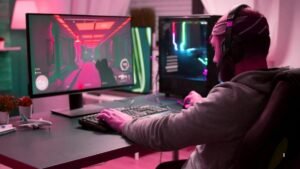 Indian online gaming platform mobile app interface showing games