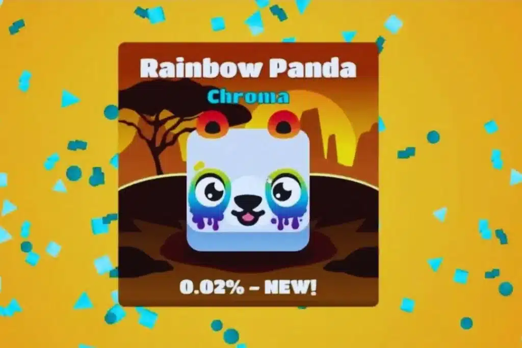 Blooket Rainbow Panda