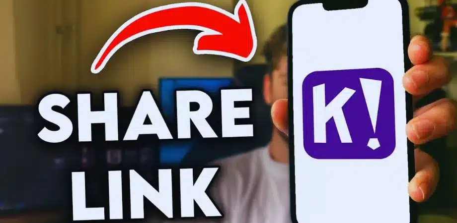 how to share a Kahoot