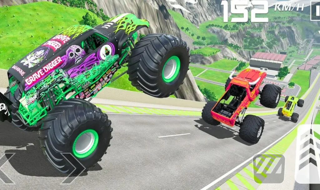 monster car game