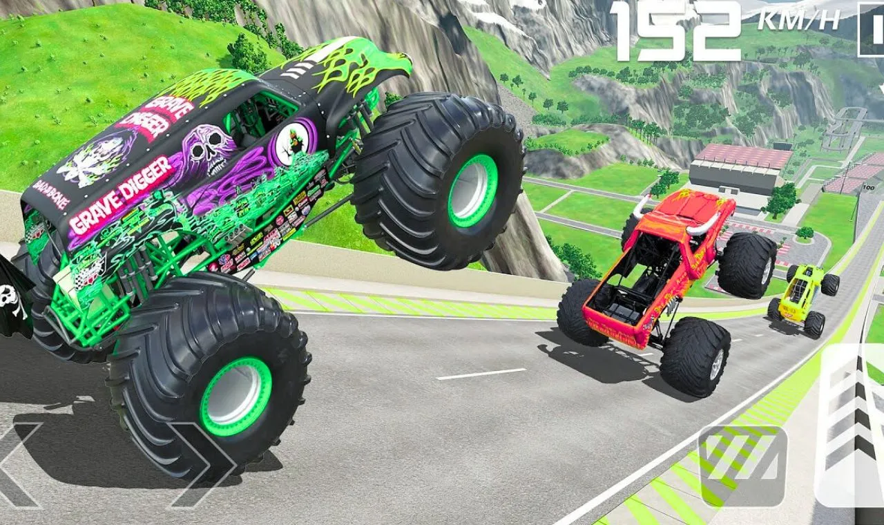 monster car game